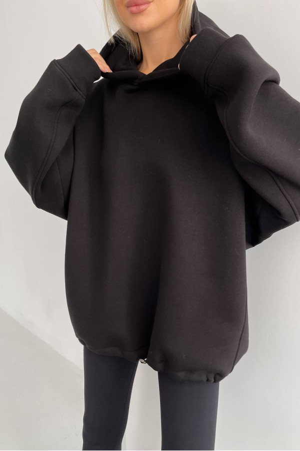 Худі базовий оверсайз чорне