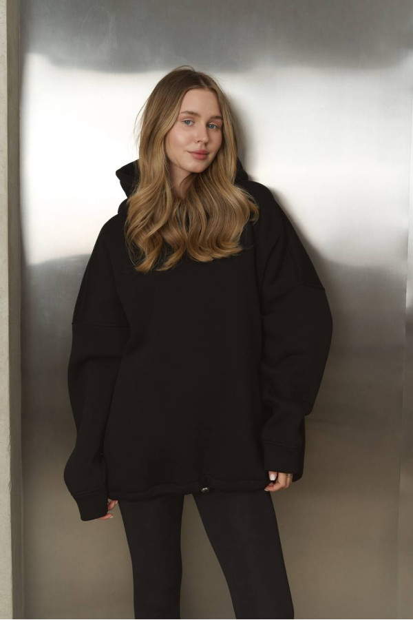 Худі Україна чорне Unisex's Серце