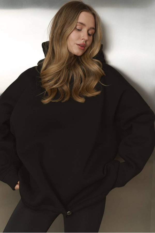 Худі Україна чорне Unisex's Серце