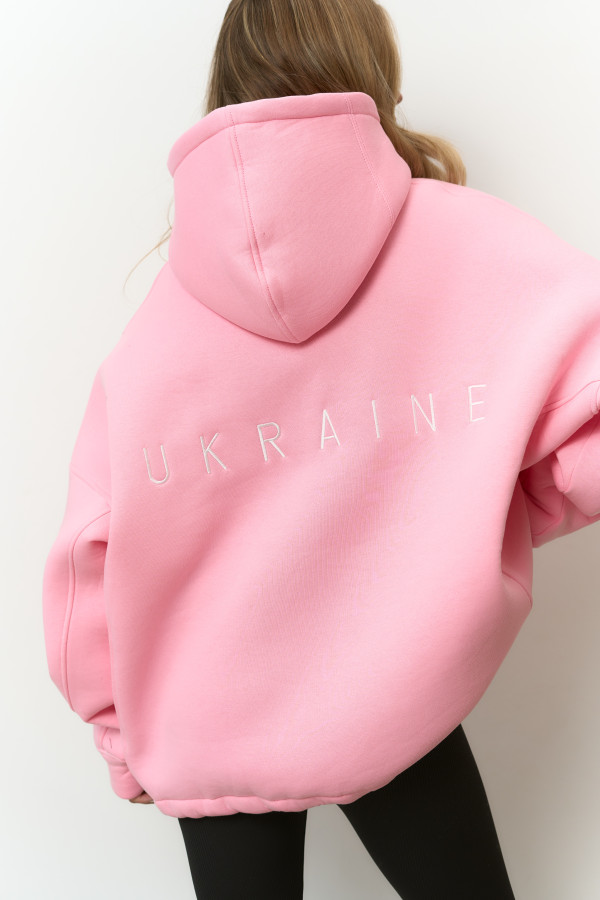 Худі Україна рожеве Unisex's