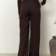 Брюки класичні шоколадні
