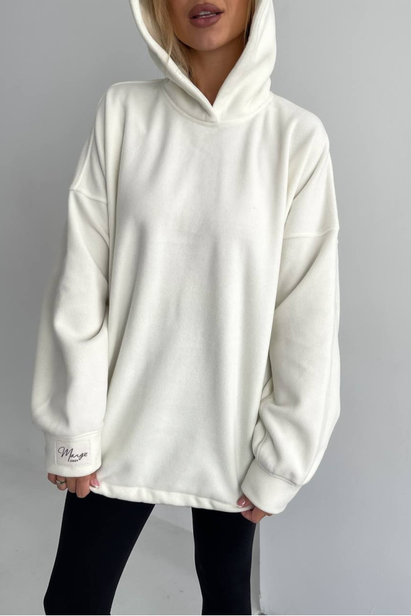 Худі unisex оверсайз молочне