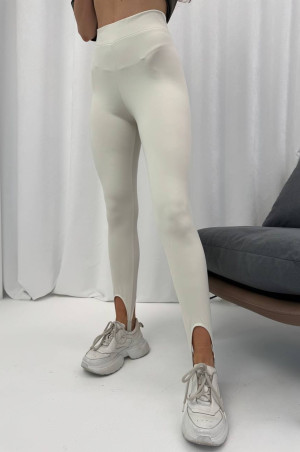 Лосини зі штрипками молочні 