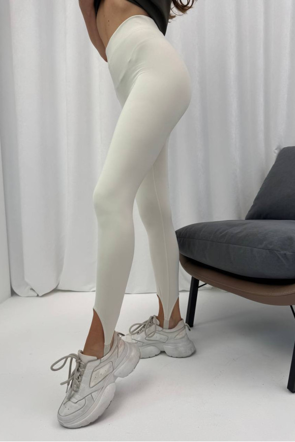 Лосини зі штрипками молочні 