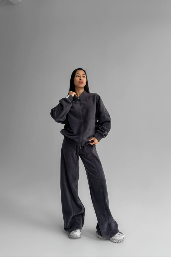 Костюм в стилі Зара графітовий