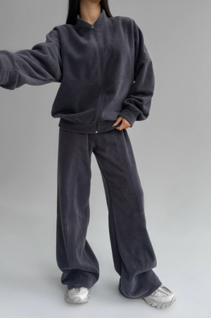 Костюм в стилі Зара графітовий