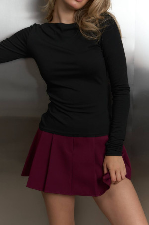 Базовий лонг чорного кольору 