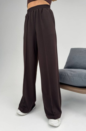 Спортивні брюки шоколадні