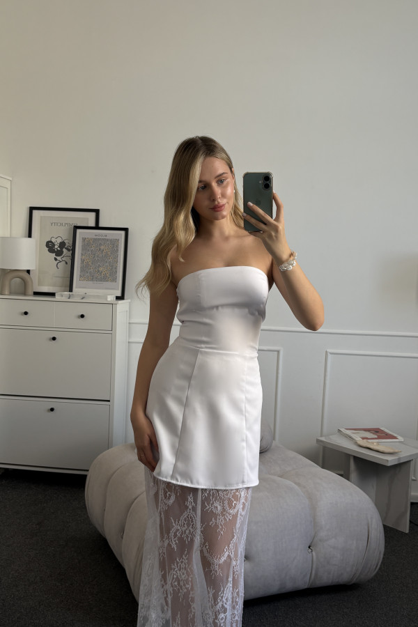 Сукня Венеція білого кольору