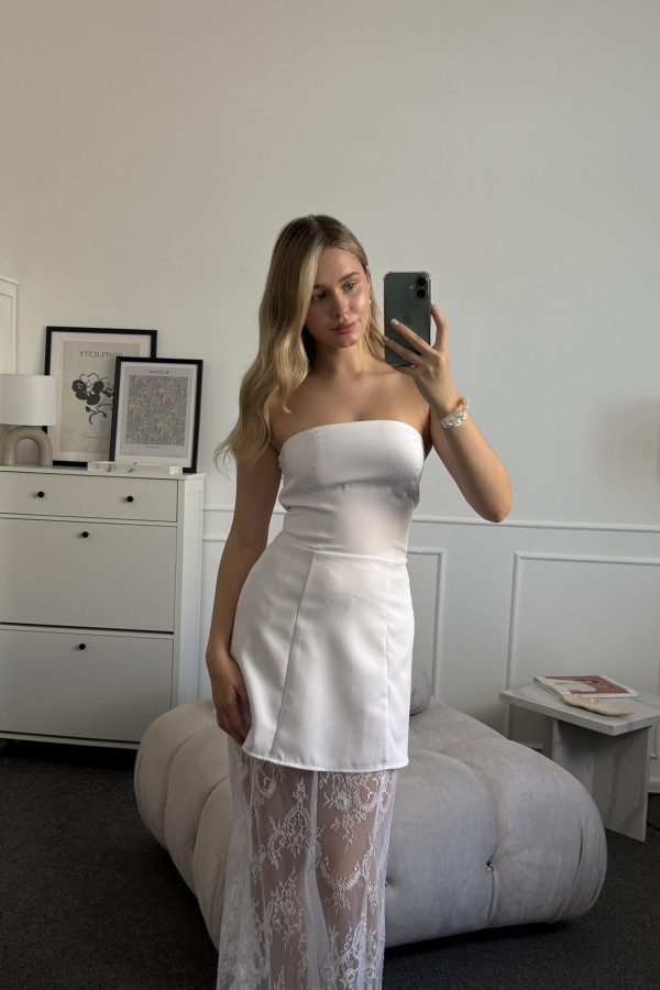 Сукня Венеція білого кольору