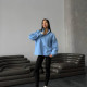 Кофта unisex блакитна