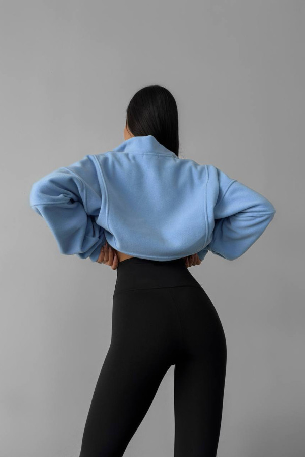 Кофта unisex блакитна