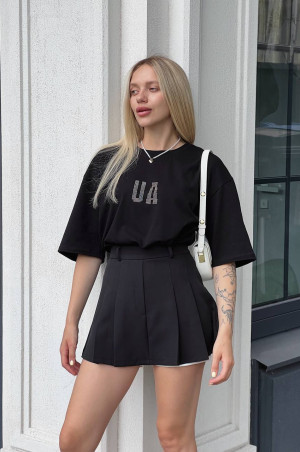 Спідниця-шорти чорна