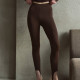 Лосини зі штрипками матові шоколадні