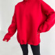 Худі базовий оверсайз червоне