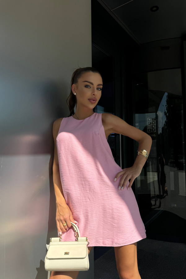 Сукня ромпер рожева